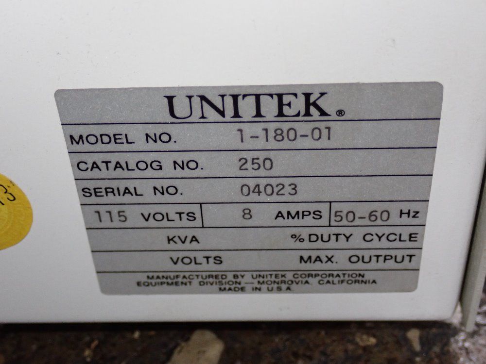 Unitek Resistance Welder