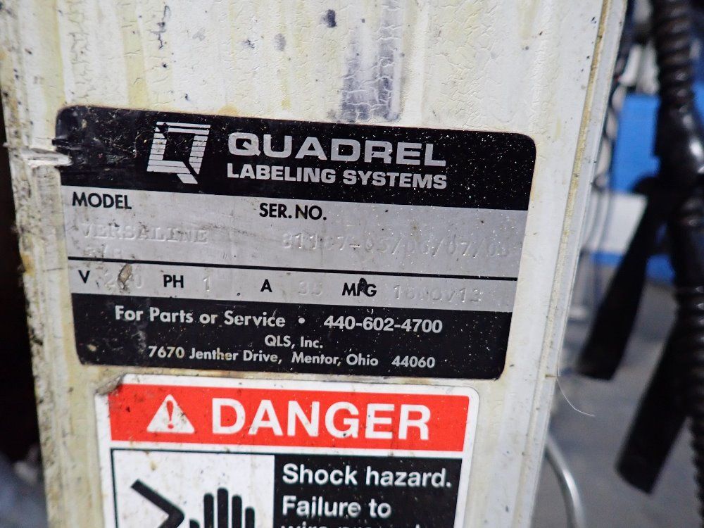 Quadrel 2016 Quadrel Versaline Labeling System