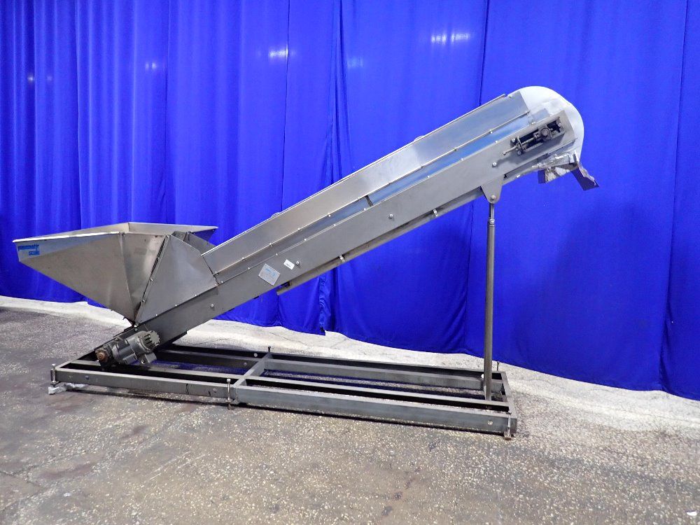 Pneumatic Scale Incline Belt Conveyor Hopper Stainless Steel