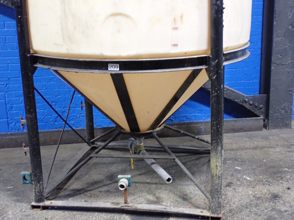Ace Rotomold Plastic Silo Hopper