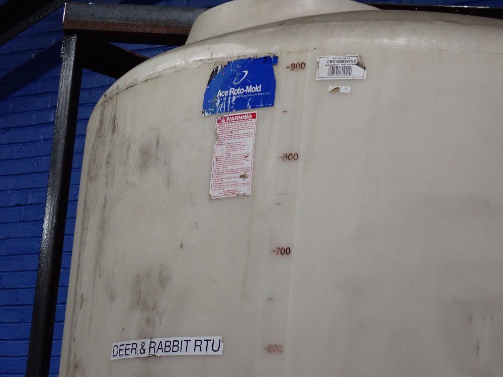 Ace Rotomold Plastic Silo Hopper