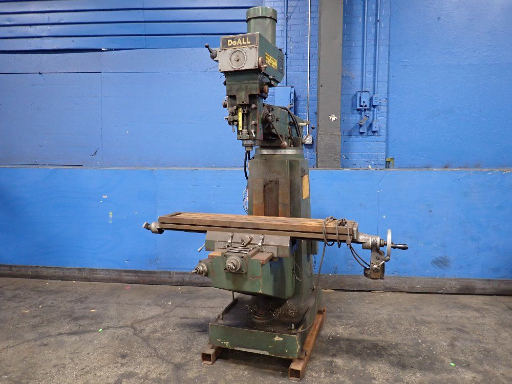 Doall 9" X 49" Vertical Mill