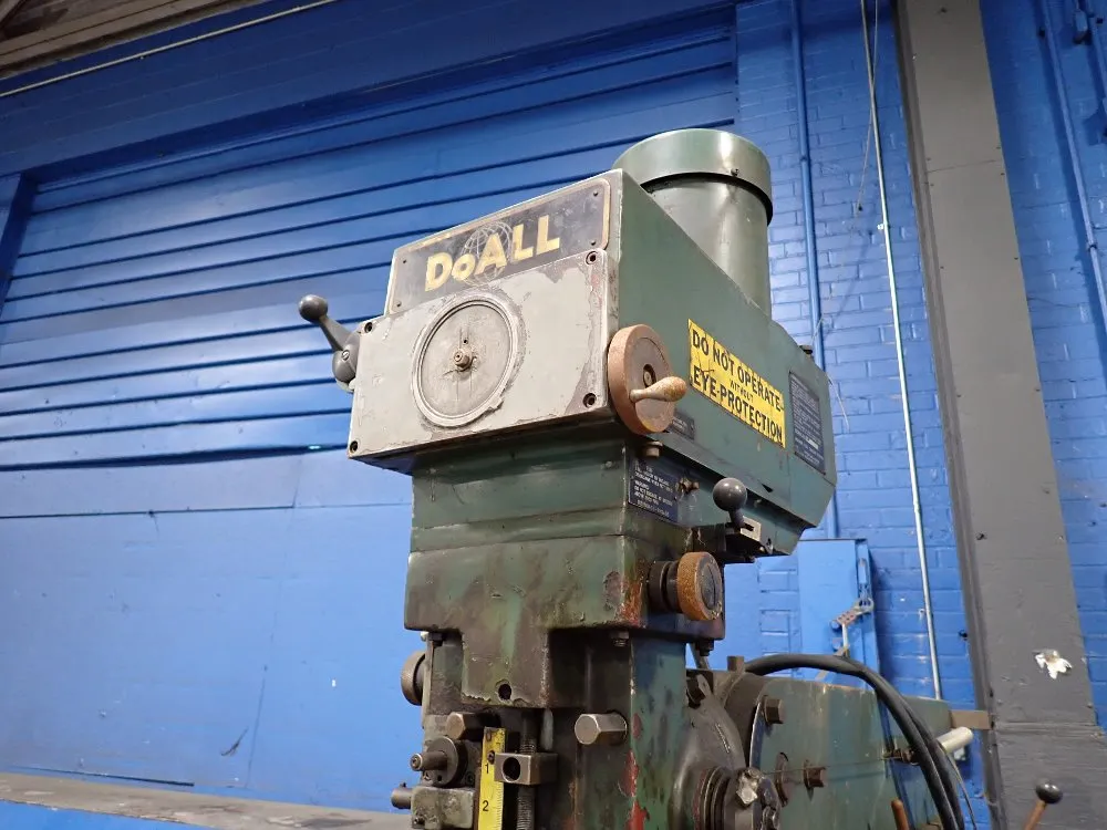 Doall 9" X 49" Vertical Mill