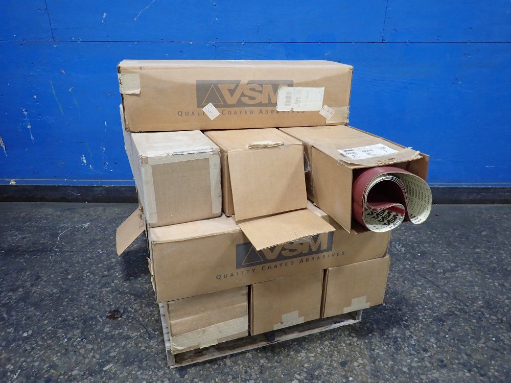 Used Vsm Abrasive Belts HGR Industrial Surplus
