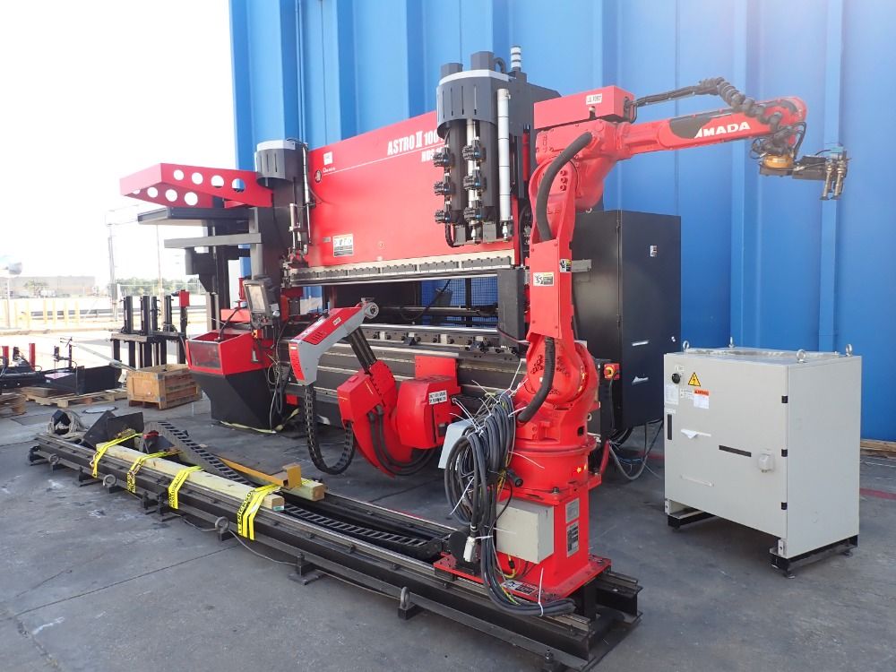 Amada 120"x100 Tons 2014 Amada Hds-1030ntr Cnc Press Brake - Hds-1030ntr