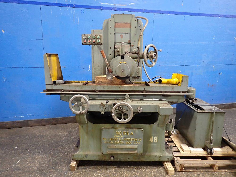 Gallmeyer & Livingston 14" X 36" No.55a Surface Grinder - No.55a