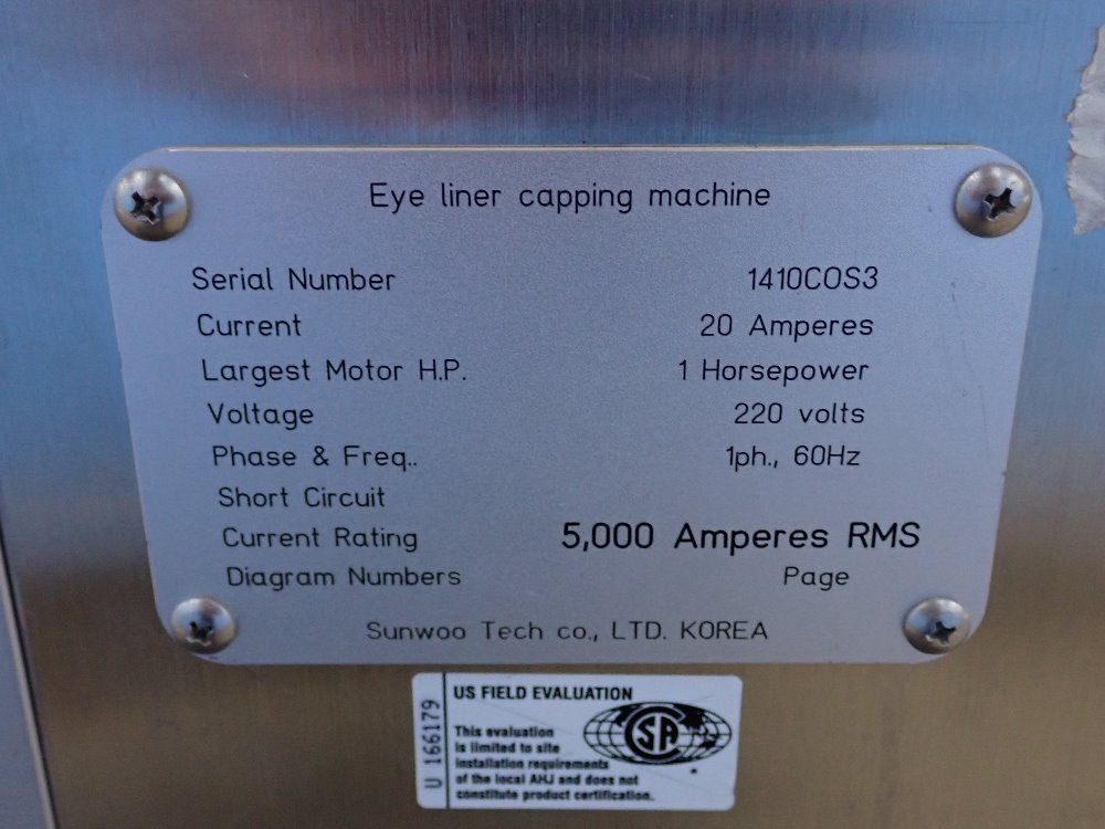 Sunwoo Tech Sunwoo Tech Capping Machine 