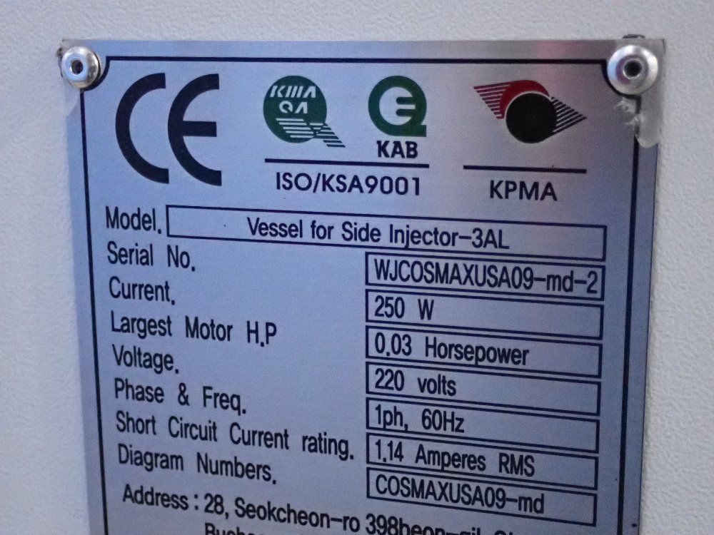 Woojung Tech Woojung Tech Injection Machine