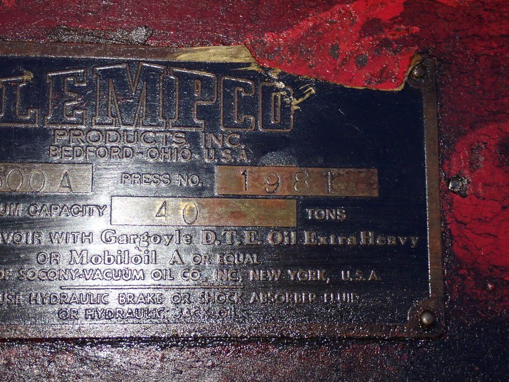 Lempco Hframe Press