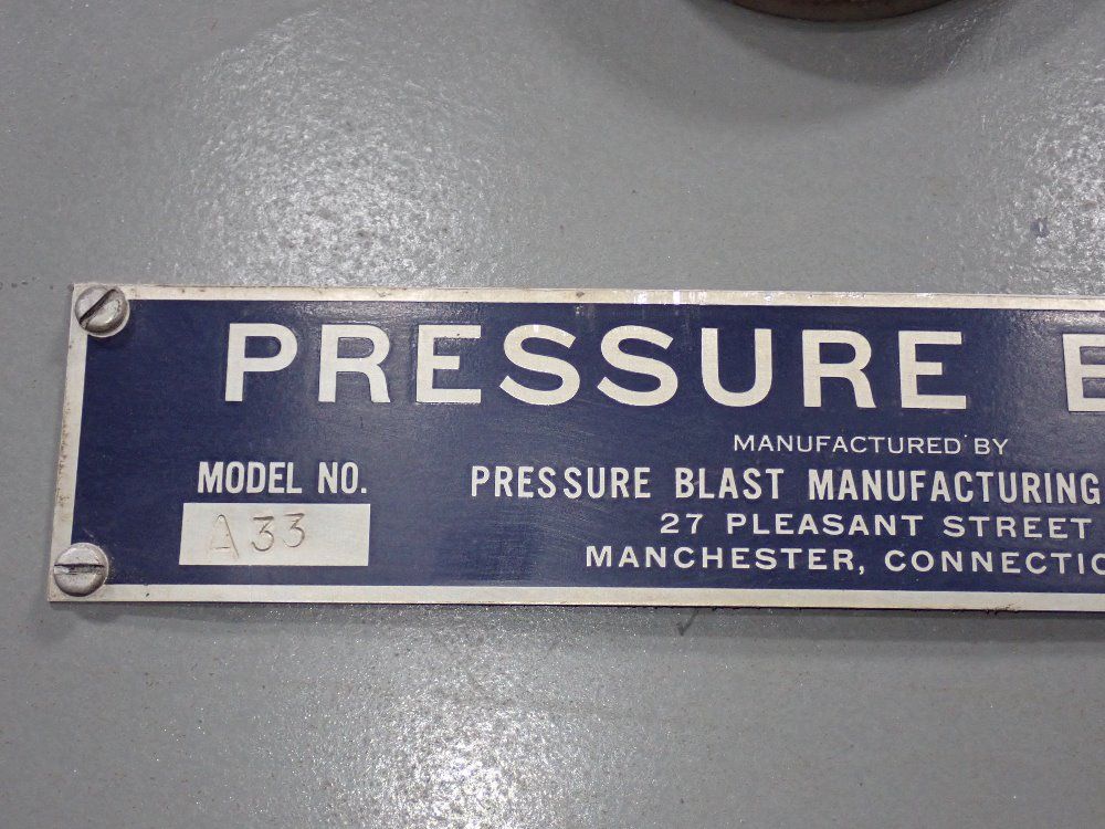 Pressure Blast Blast Cabinet