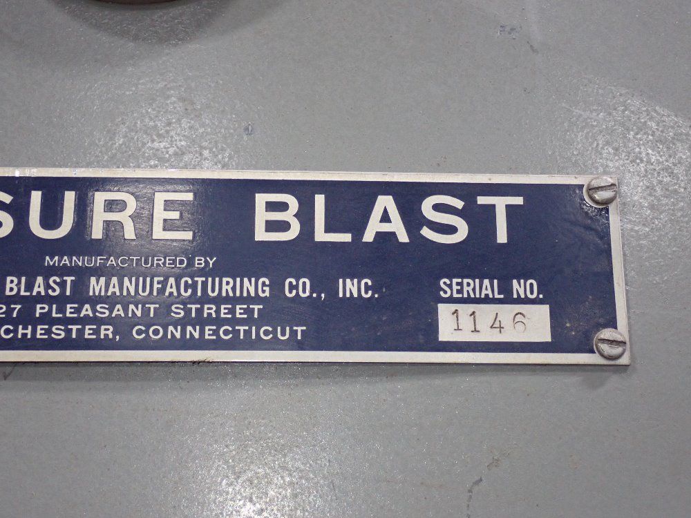 Pressure Blast Blast Cabinet