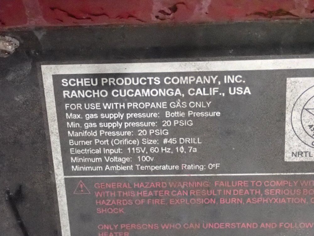 Scheu Torpedo Heater