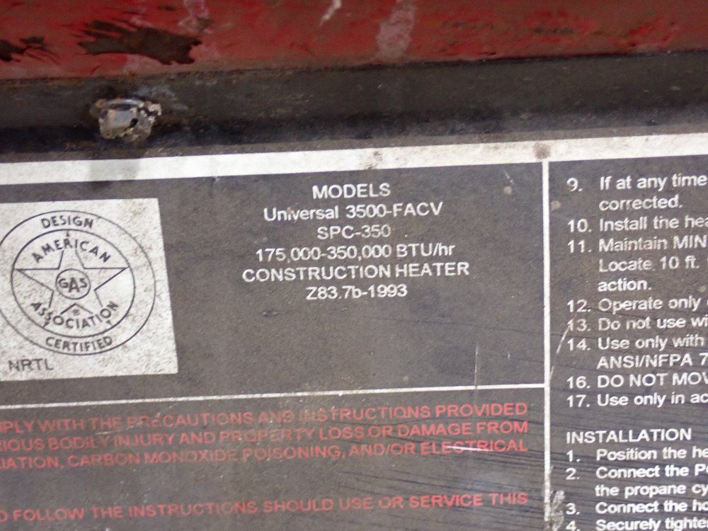 Scheu Torpedo Heater