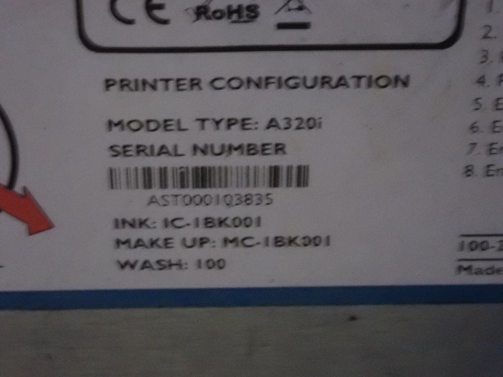 Domino Domino A320i Inkjet Printer