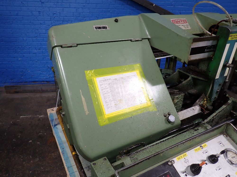 Used Daito Daito Ga320 Horizontal Band Saw HGR Industrial Surplus
