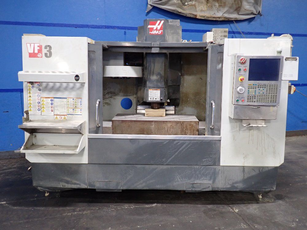 Haas 20 1/4" X 48" 2010 Haas Vf-3 Cnc Vmc - Vf-3