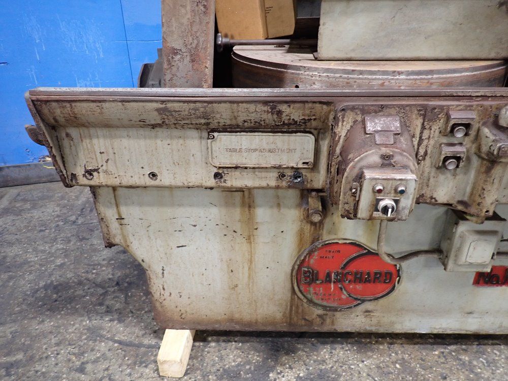 Blanchard Blanchard No 18 Rotary Surface Grinder