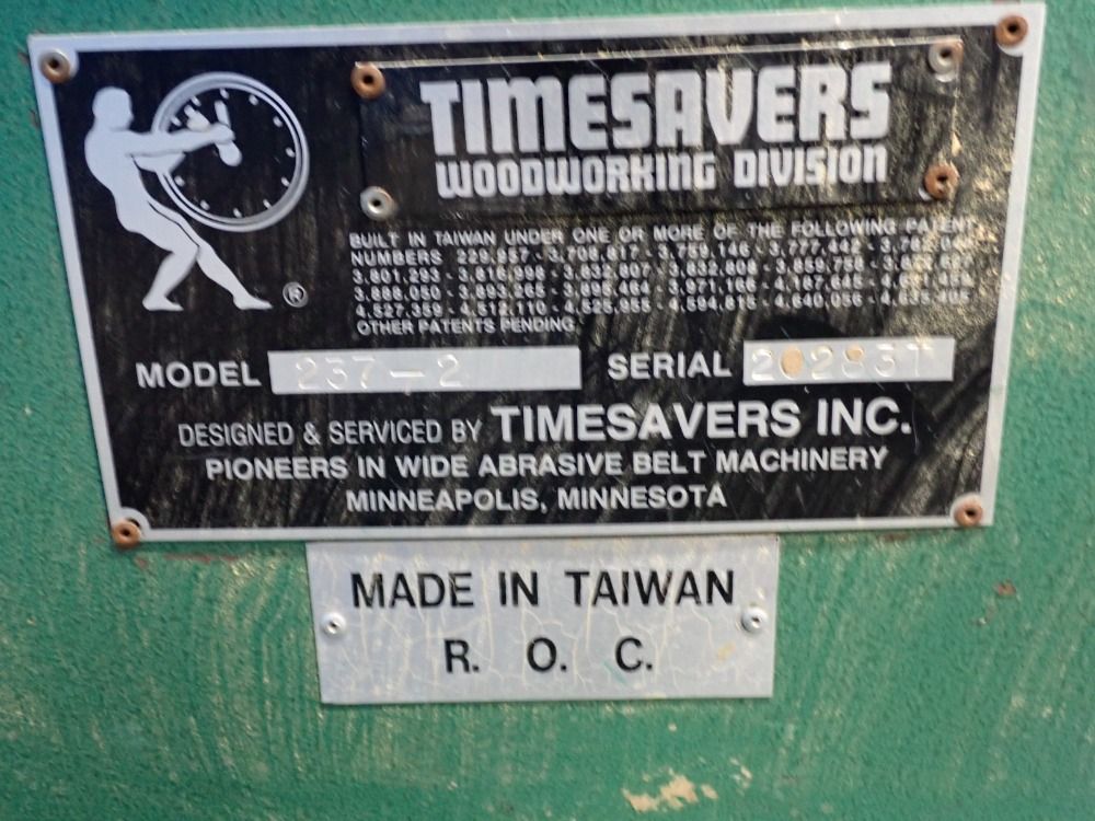 Timesaver Timesaver 36 Wide Belt Sander