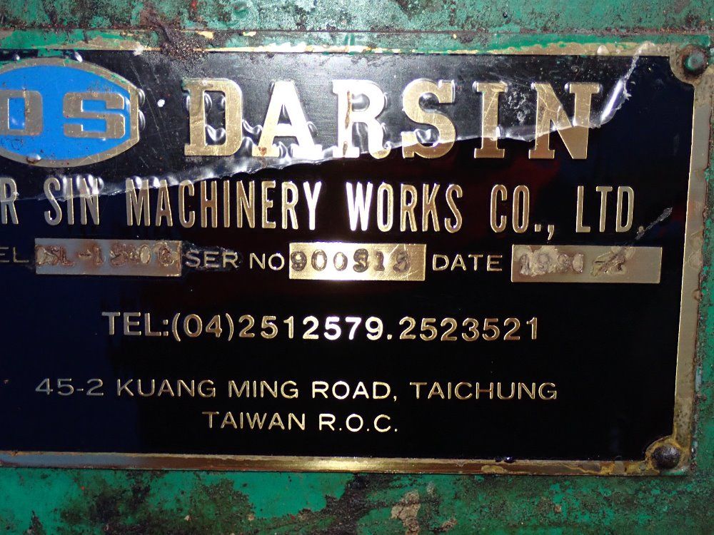 Darsin Gap Bed Lathe