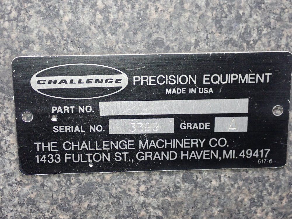 Challenger Granite Surface Plate
