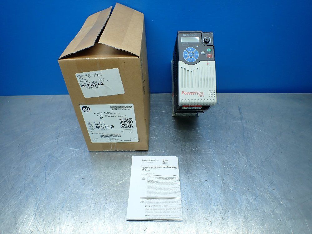 Allen-bradley Powerflex 525 Ac Drive - 25b-d4p0n114