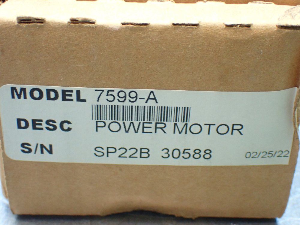 Ingersoll Rand 90psig, 550rpm Aro Power Motor. - 7599-a