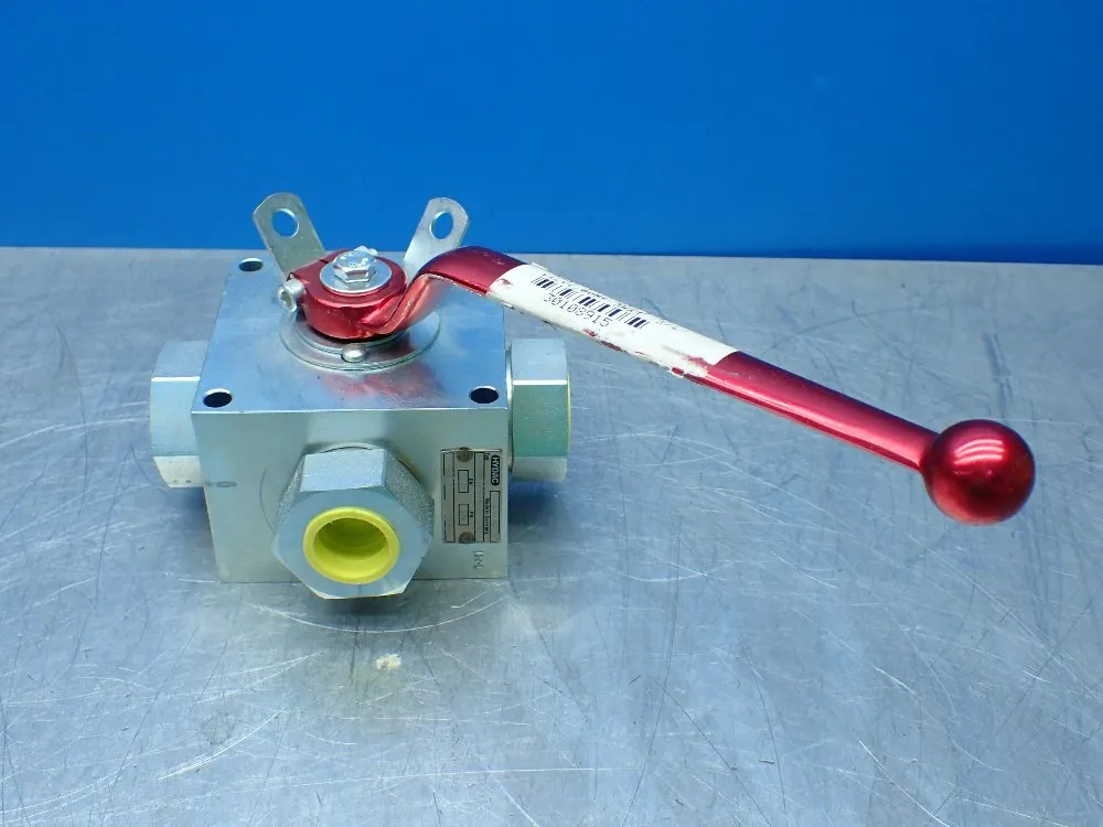 Hydac Manually Operated 3-way Ball Valve. - Kh3-20sae-l-1114