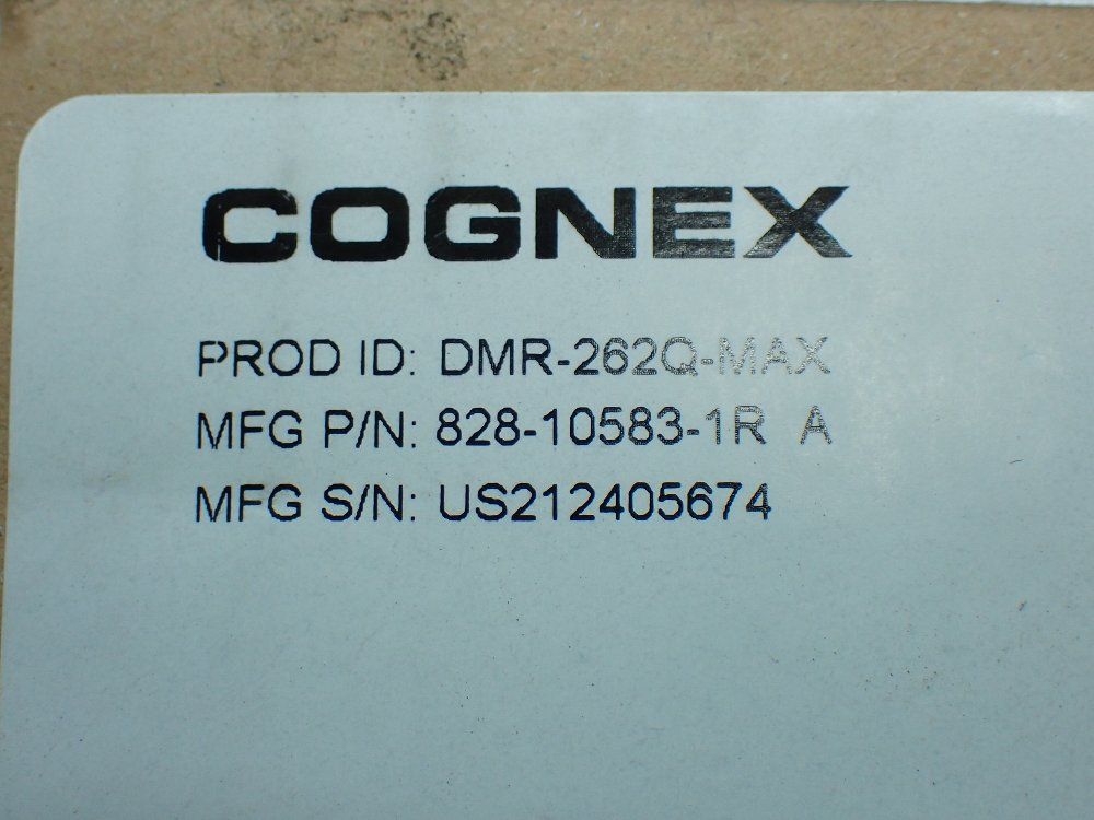 Cognex Dataman Barcode Reader. - Dmr-262q-max