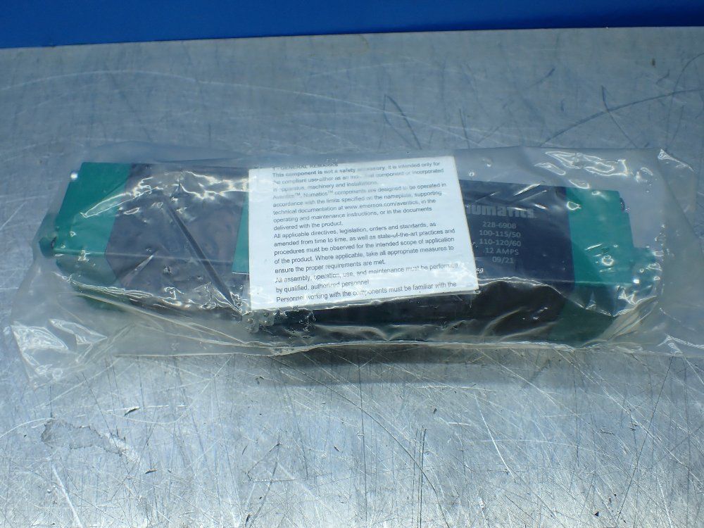 Numatics 150psig Pneumatic Solenoid Valve. - 152ss500k000030