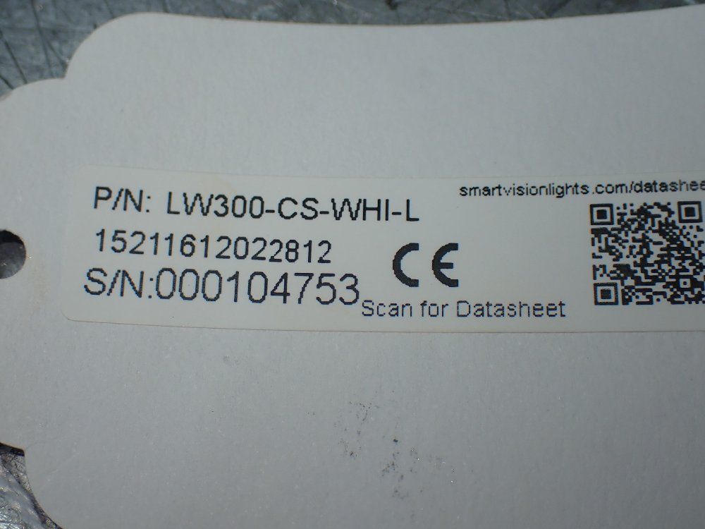 Smart Vision Lights 300mm Linear White Light. Wash Down. - Lw300-cs-whi-l