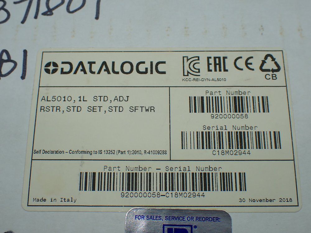 Datalogic Laser Barcod Scanner - 920000058