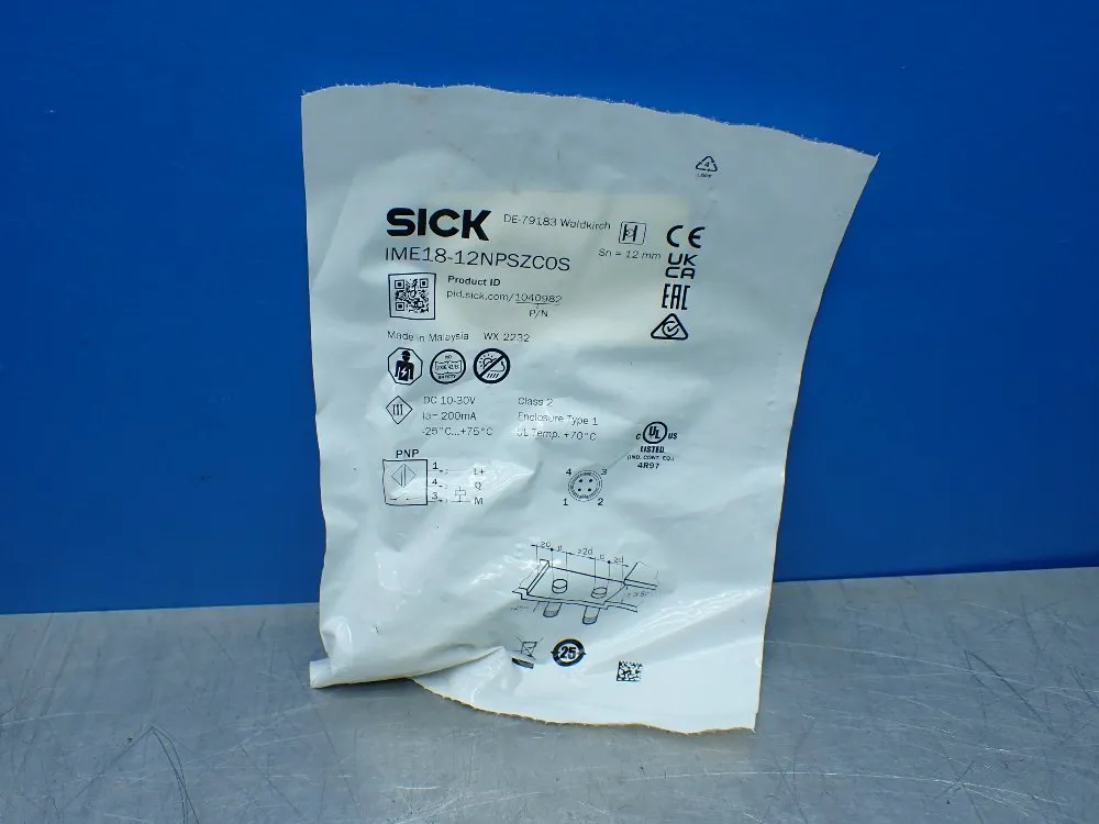 Sick Inductive Proximity Sensor - Ime18-12npszc0s