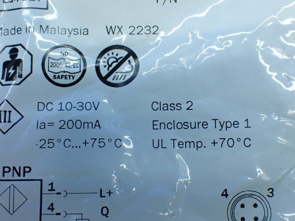 Sick Inductive Proximity Sensor - Ime18-12npszc0s