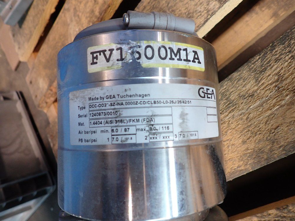 Gea Tuchenhagen Control Valve - Dcc-od2-sz-ina.0000z-cd/clb50-l0-26j/26/42/51