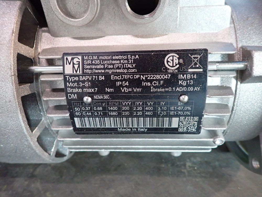 Mgm Motori Elettrici Motor - Bapv71b4