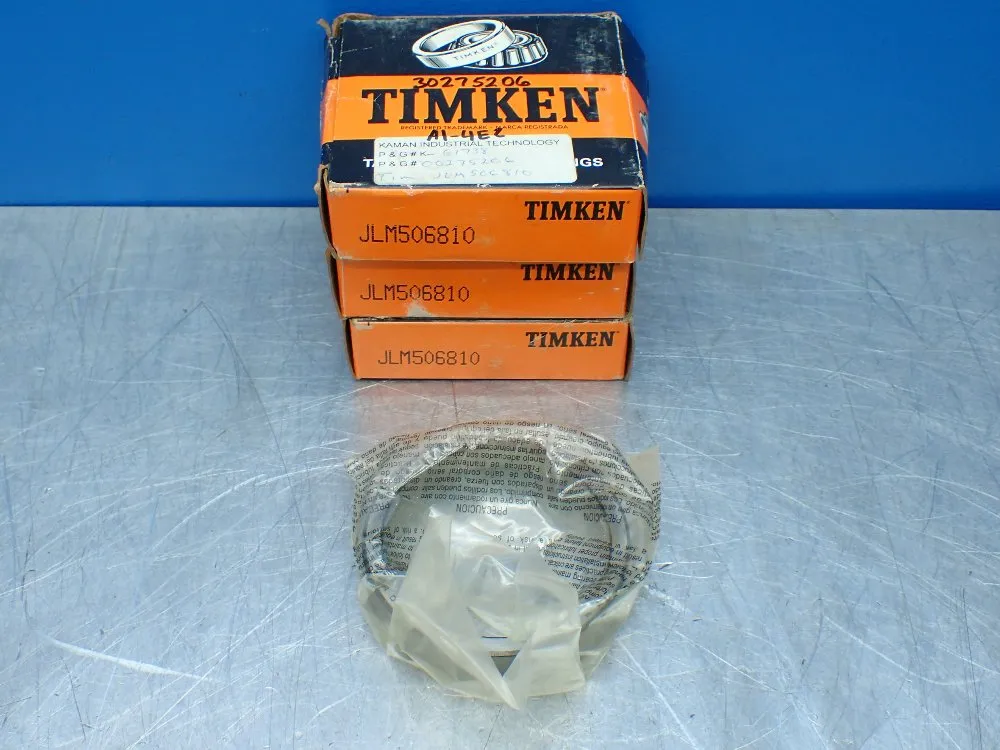 Timken 3 Tapered Roller Bearing Races. - Jlm506810
