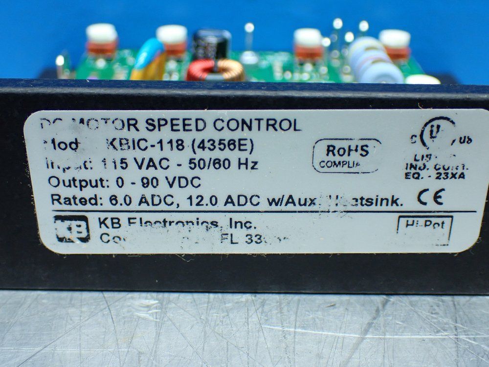 Kb Electronics Dc Motor Speed Control