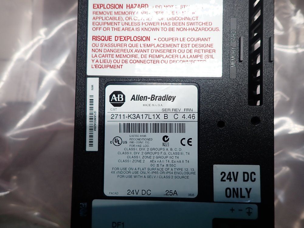 Allenbradley Operator Interface Panelview 300