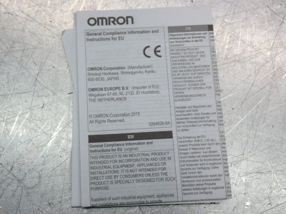 Omron Cj-series I/o Interface Unit - Cj1w-ii101