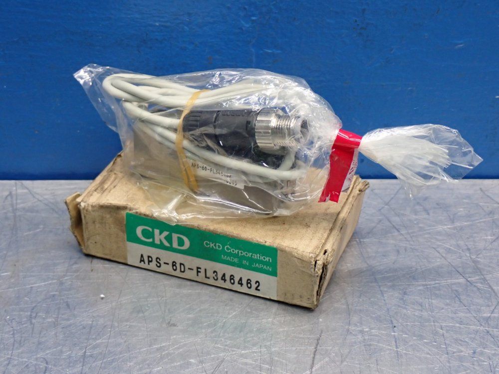 Ckd Compact Mechanical Pressure Switch - Aps-6d-fl346462