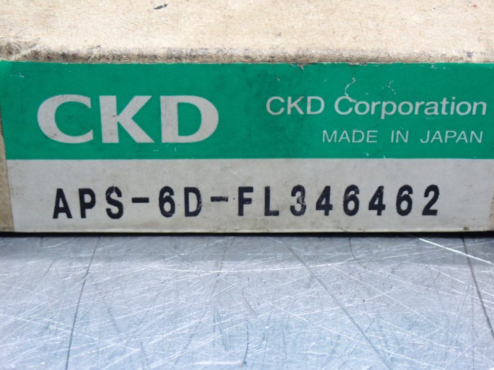 Ckd Compact Mechanical Pressure Switch - Aps-6d-fl346462