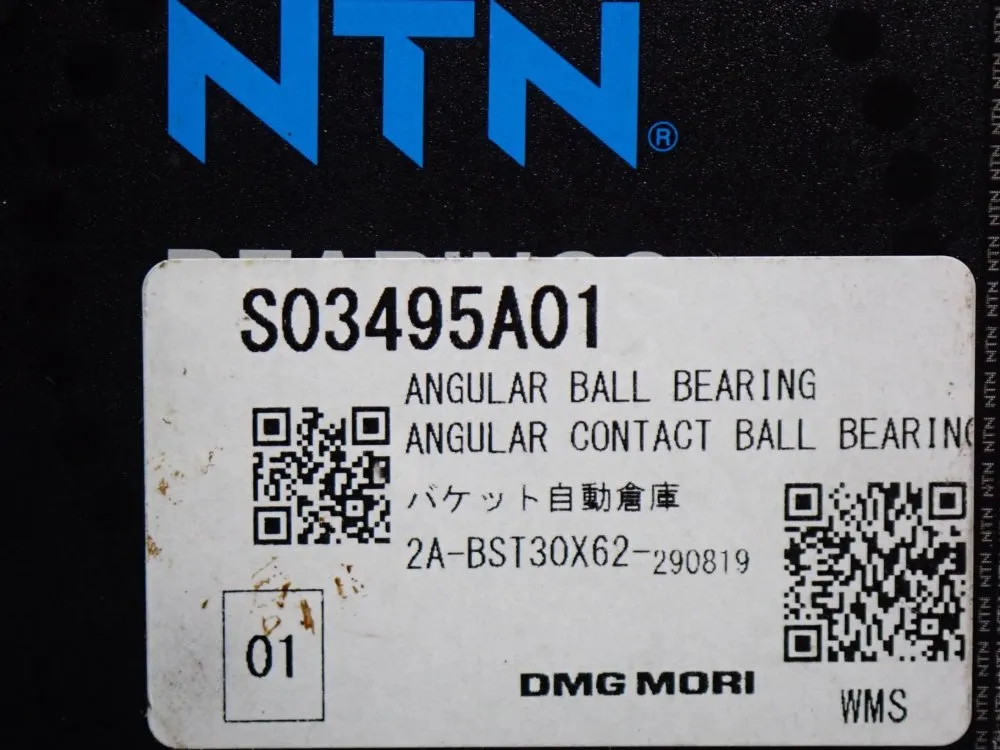 Ntn Angular Ball Bearing Unit - 2a-bst30x62-20blxlp4
