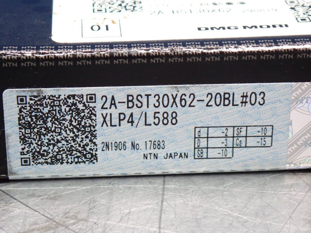 Ntn Angular Ball Bearing Unit - 2a-bst30x62-20blxlp4