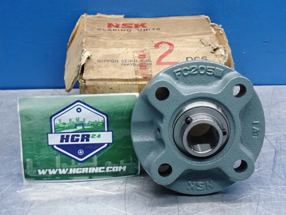 Nsk Round Flange Ball Bearing Unit - Ucfc205nav2s