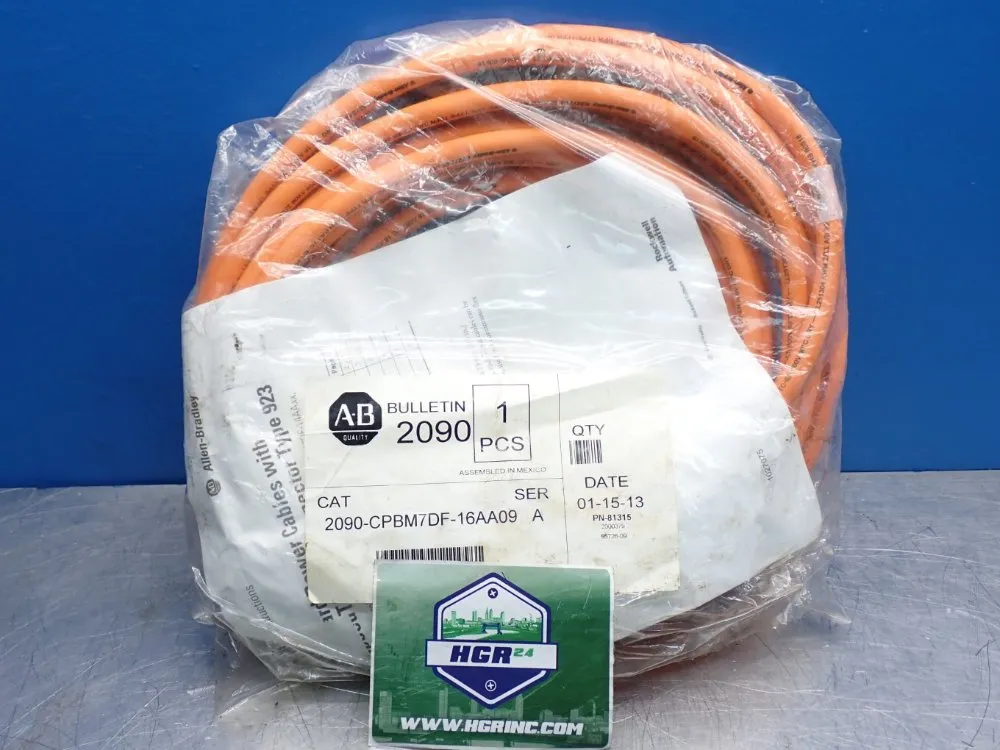 Allen Bradley 9 M Cable Length 2090 Kinetix Motion Series Power And Feedback Cable - 2090-cpbm7df-16aa09