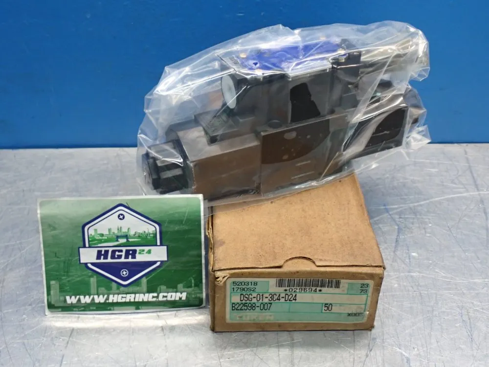 Yuken Kogyo Solenoid Operated Directional Control Valve - Dsg-01-3c4-d24