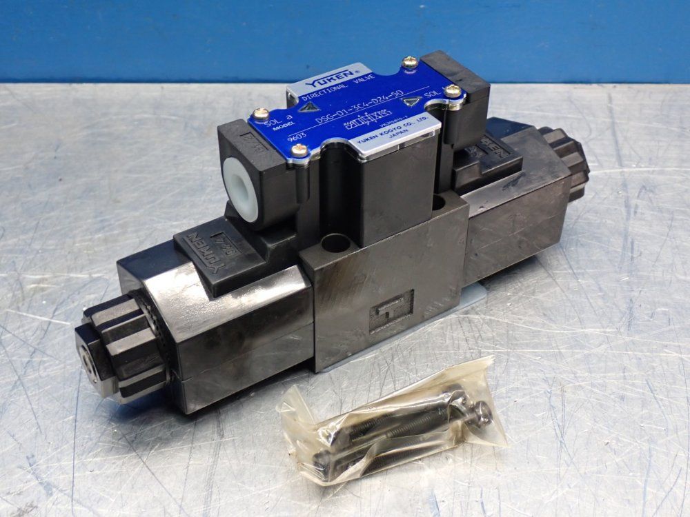 Yuken Kogyo Solenoid Operated Directional Control Valve - Dsg-01-3c4-d24
