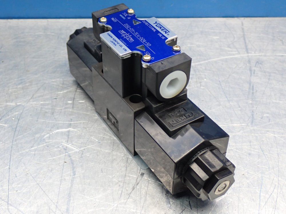 Yuken Kogyo Solenoid Operated Directional Control Valve - Dsg-01-3c4-d24