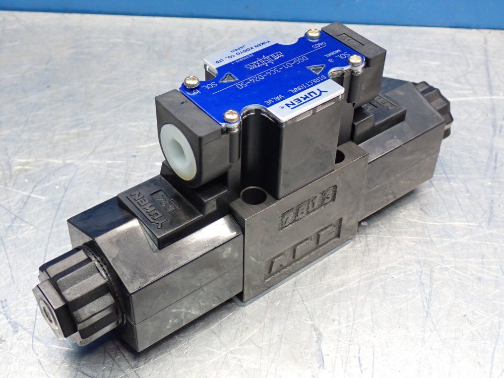 Yuken Kogyo Solenoid Operated Directional Control Valve - Dsg-01-3c4-d24