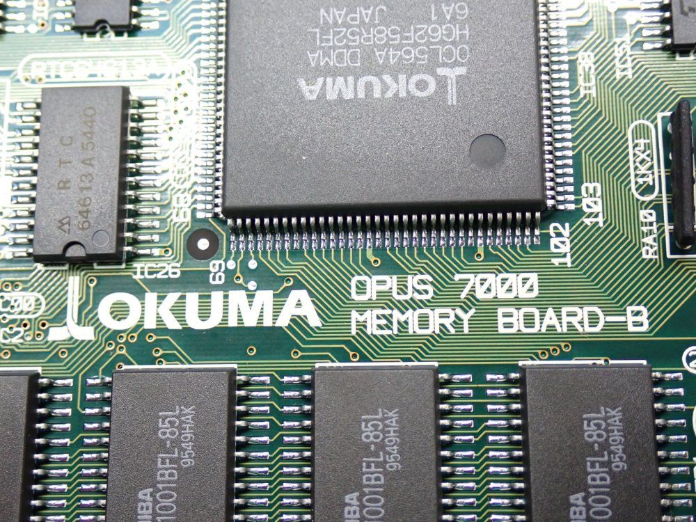 Okuma Opus 7000 Pcb Memory Board-b - E4809-045-201